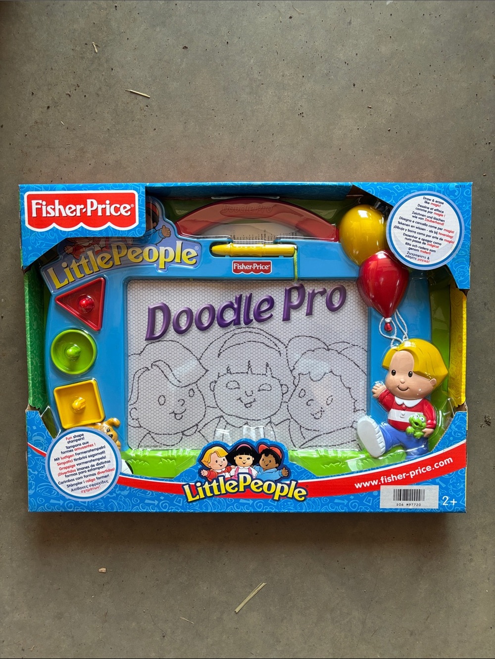 Fisher-Price Little People Doodle Pro Drawing Board - Blue